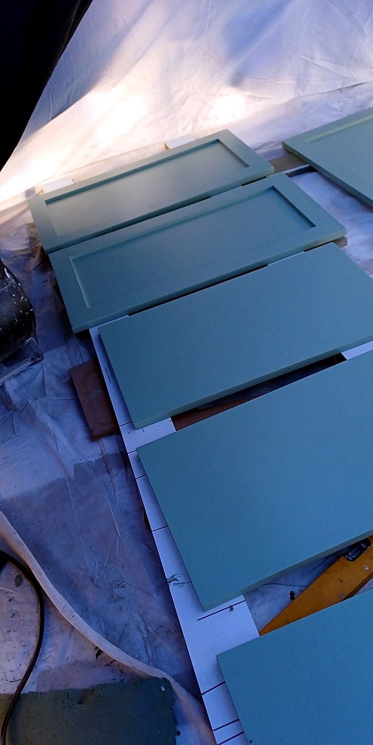 Doors sprayed off their hinges